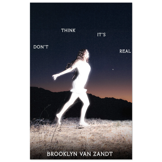 Don't Think It's Real poster by Brooklyn Van Zandt